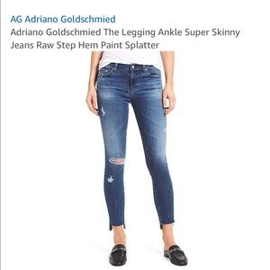 the legging ankle super skinny jeans ag